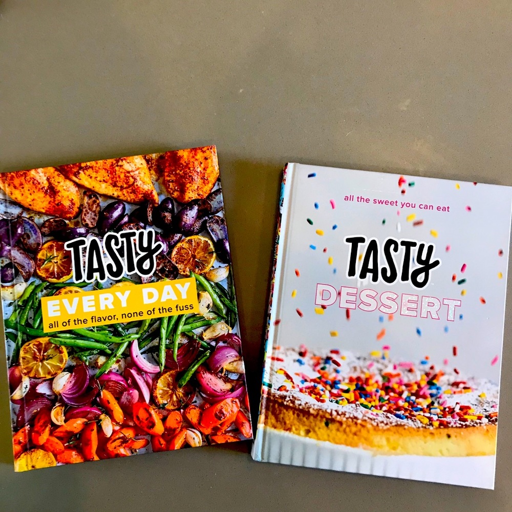 Set of Tasty Cookbooks